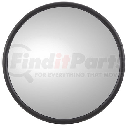 Truck-Lite 97835 12 In., Grey Steel Convex Mirror, Round, Universal Mount