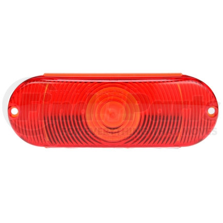 Truck-Lite 99011R Oval, Red, Polycarbonate, Replacement Lens for Front, Rear Lighting (60302R), 2 Screw