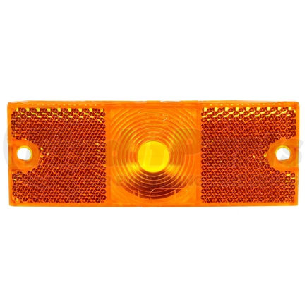 Truck-Lite 99012Y Rectangular, Yellow, Acrylic, Replacement Lens for M/C Lights (18300Y), 2 Screw