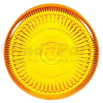 Truck-Lite 99034Y Round Replacement Lens - Yellow, Acrylic, For Do-Ray Lights, Grote, Snap-Fit