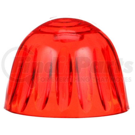 Truck-Lite 99067R Oval, Red, Acrylic, Replacement Lens for Cab Marker (26765Y, 1320, 1320AD, 1320A, Signal-Stat 9067/A), 1 Screw