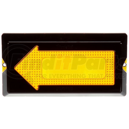 Truck-Lite 99152 Arrow Lens, Rectangular, Yellow, Polycarbonate, Replacement Lens for Signal Lighting Lights (40802, 40803, 40804, 40805), Snap-Fit