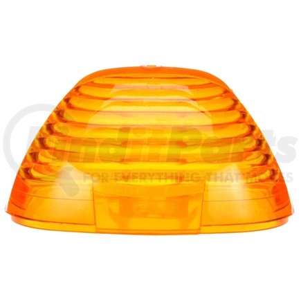 Truck-Lite 99165Y Triangular, Yellow, Polycarbonate, Replacement Lens for Cab Marker (25762Y), Snap-Fit