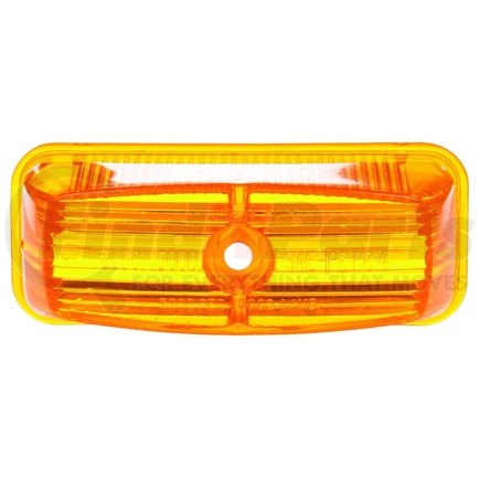 Truck-Lite 99170Y Rectangular, Yellow, Acrylic, Replacement Lens for Bus Lights (26353Y, 1151), 1 Screw