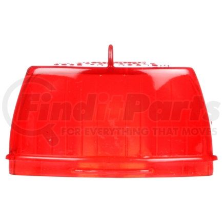 Truck-Lite 99171R Triangular, Red, Acrylic, Replacement Lens for Bus Lights (26354R), 3 Screw