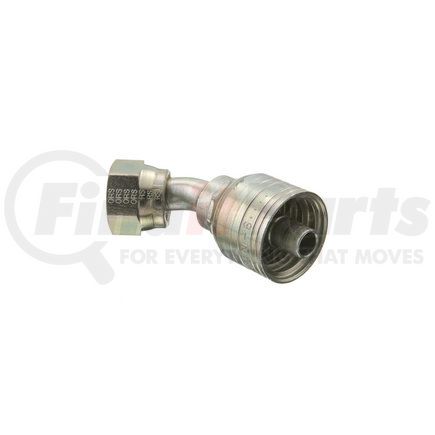 Weatherhead 06ZL68 Eaton Weatherhead Z Series Crimp Hose Fittings Female ORS Swivel 45 Elbow