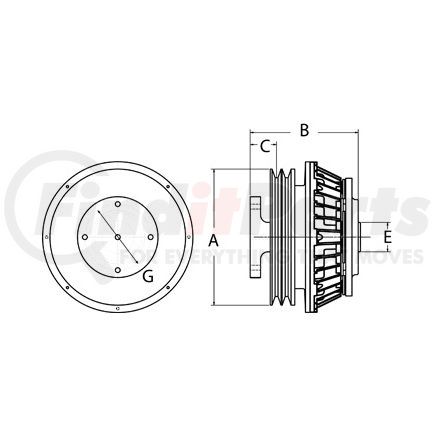 Horton 998005 Clutch Msc3 With Brake - Clutch*Msc3*With Brake