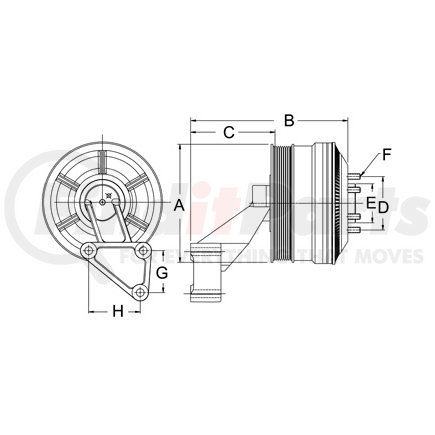 Horton 99A9261 FNDRIVE,CLUTCH DM