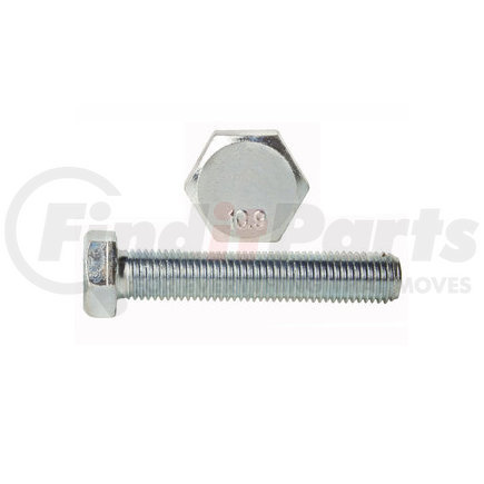 Fastenal 0153985 M10-1.5 x 25mm DIN 933 Class 10.9 Zinc Finish Hex Cap Screw