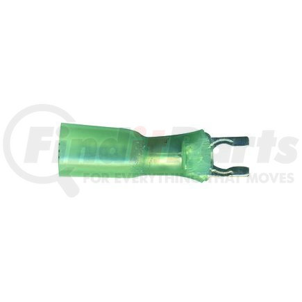 Fastenal 0705216 16-14 AWG Power Phase® #10 Stud Blue Polyolefin Sealed Crimp Locking Fork Terminal