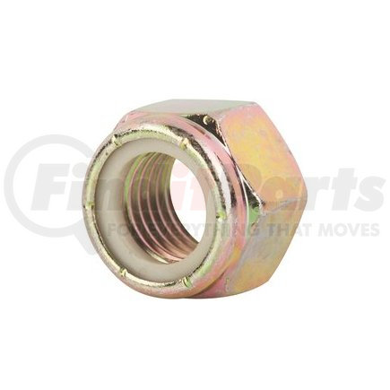 Fastenal 1137185 3/8"-16 Grade 8 Yellow Zinc Finish NE Steel Nylon Insert Lock Nut