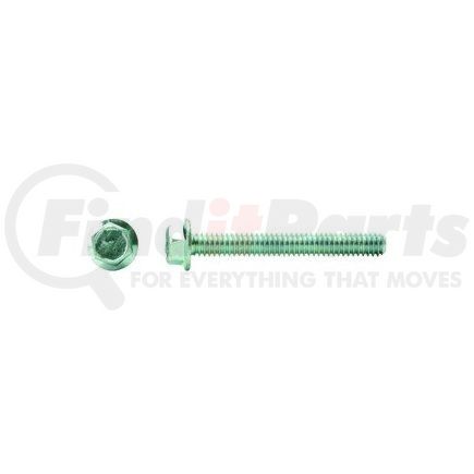 Fastenal 19959 1/2"-13 x 1-1/2" Hex Head Zinc Finish Case Hardened Steel Serrated Flange Bolt