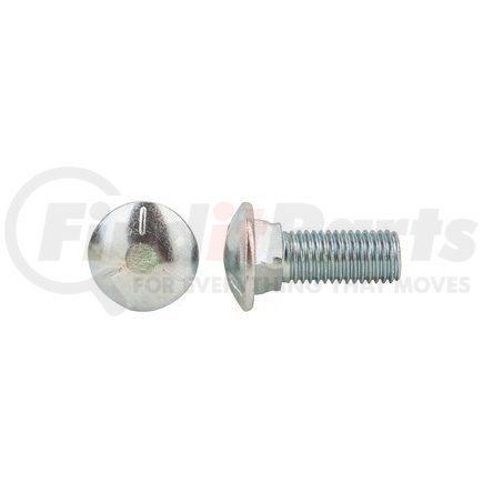 Fastenal 21817 3/8"-16 x 1" Zinc Finish SAE J429 Grade 5 Round Head Carriage Bolt