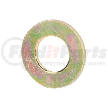 Fastenal 33819 5/8" x 1.312" OD Thru-Hardened Yellow Zinc Finish Steel SAE General Purpose Flat Washer