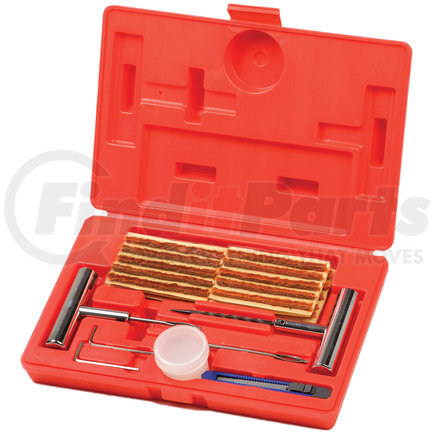 GROUP 31 XTRA SEAL 12-356 Commercial Tire Repair Kit w/ 4” String Inserts, Chrome Handle Tools