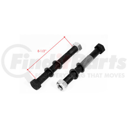 Triangle Suspension B1143-50 Hend. Top Pad Bolt (1-14x9) Kit