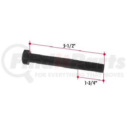 Triangle Suspension B1348-55 3/4-16X5.5 Gr8 Hx/Hd Cs