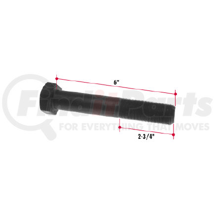 Triangle Suspension B1208-22 1-14 X 6 Gr.8 Hx/Hd C/S