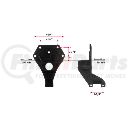 Triangle Suspension E322-75 Peterbilt Center Hanger