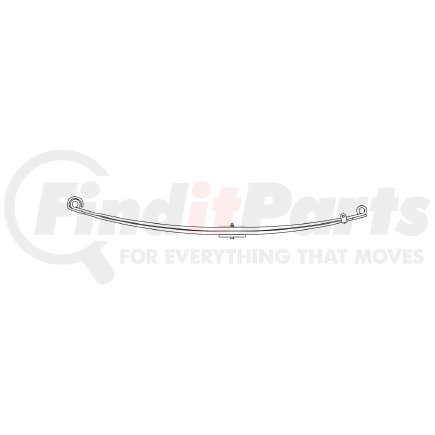 Triangle Suspension 46-174 Freightliner, F Spr, Lvs:PD/2/PD FT; OEM# 6813202002; SE Length: 31-5/16; LE Length: 38; SE End: PLK; LE End: PLK; Grading 1/123, 2/887, 1/449