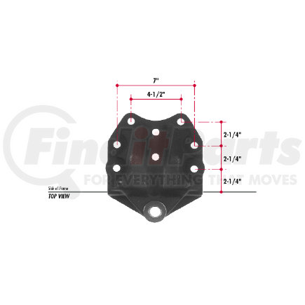 Triangle Suspension E487-43 Ford Spring Hanger