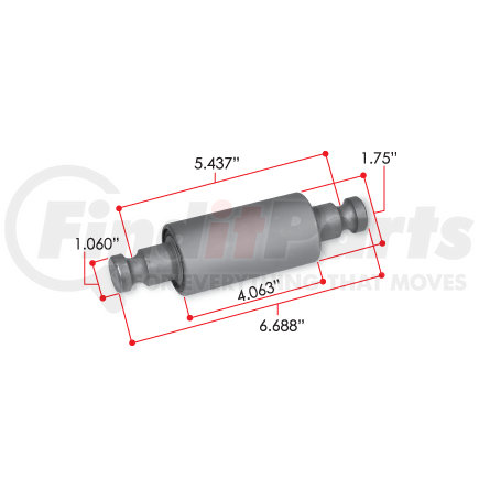 Triangle Suspension RB328 Rubber Encased Bushing