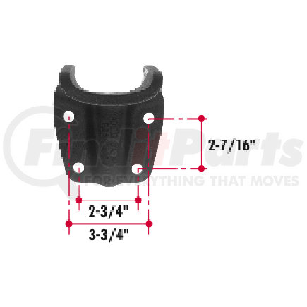 Triangle Suspension E289-43 Ford Helper Bracket