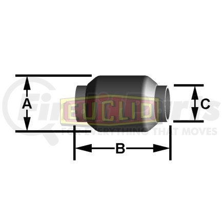 Euclid E11447 Suspension - Torque Arm Bushing