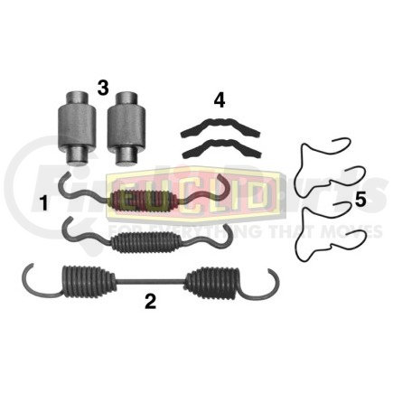 Euclid E4515U Air Brake - Brake Hardware Kit