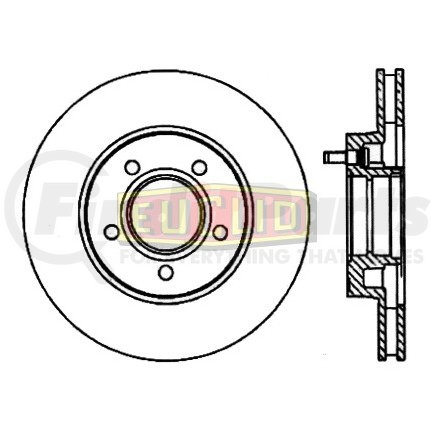 Euclid E-8453 Euclid Hydraulic Brake Rotor