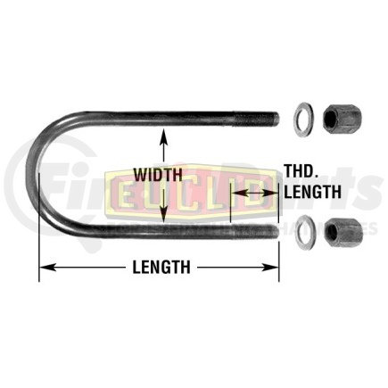 Euclid E-UB8161-18S1 U-BOLT ASSEMBLY