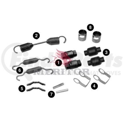 Meritor R507007 Air Brake Hardware Kit