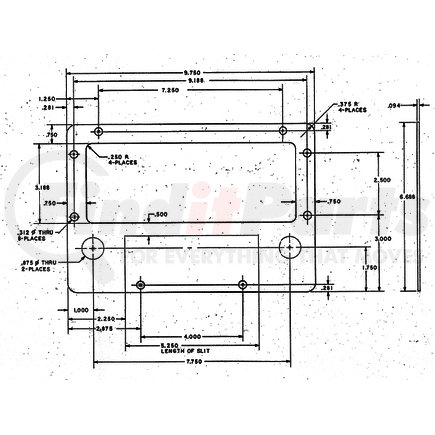 Haldex 50011 Gasketnosebox