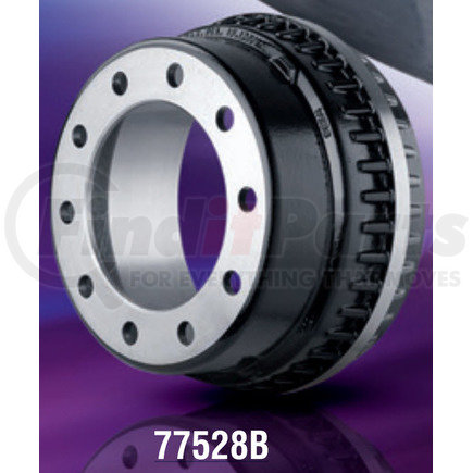 Webb 77528B Vortex Unlimited Vortex 15.00 x 4.00 Brake Drum with Cool Running Technology Vents