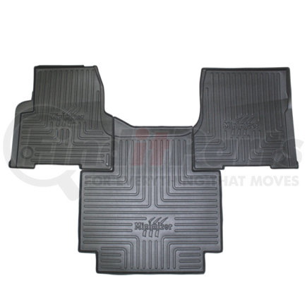 Minimizer FKVOLVO1AB-MIN Floor Mats - Black, 3 Piece, Auto Transmission, Front, Center Row, For Volvo