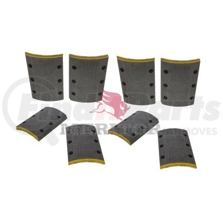 Euclid F787T4592AXX Fras-Le Brake Shoe Lining Kit - per Axle