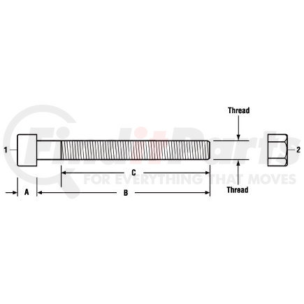 PAI BCB-1268 BOLT,KIT