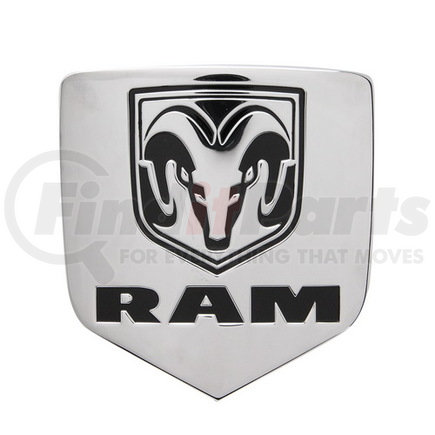 Pilot CR-311 Bully - For Dodge Chrome Hitch Cover