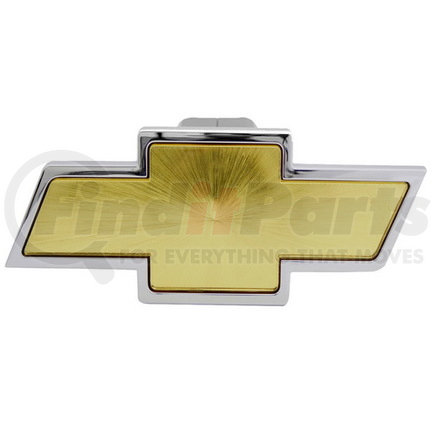 Pilot CR-132 Bully - Chevrolet Chrome W/Amber Center Hitch Cover