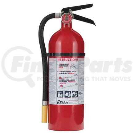 Kidde 466425K Kidde 5 lb ABC Automotive FC340M-VB Extinguisher w/ Metal Strap Bracket