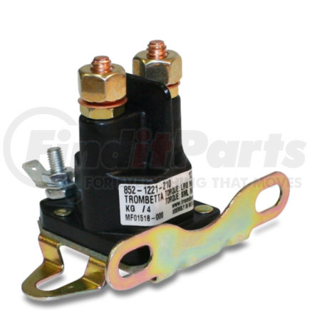 Trombetta 852-1251-210 DC Contactor Solenoid, 12V 2 Terminals, Intermittent