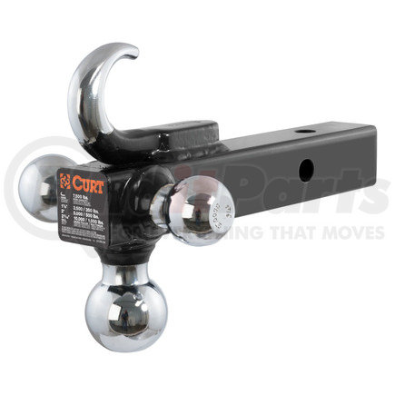 CURT Manufacturing 45675 MULTI-BALL MOUNT WITH TOW HOOK