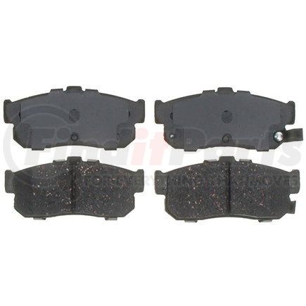 ACDelco 14D540CH Ceramic Rear Disc Brake Pad Set