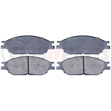 ACDelco 14D803M Semi-Metallic Front Disc Brake Pad Set