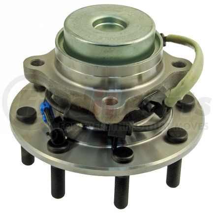 ACDelco 515060 Front Wheel Hub and Bearing Assembly with Wheel Speed Sensor and Wheel Studs