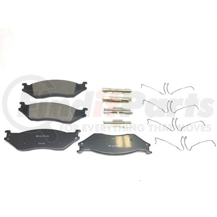 Raybestos PGD1066M Disc Brake Pad Set Semi Metallic