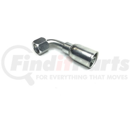 Weatherhead 06906E-666 Eaton Weatherhead 069 E Series Crimp Hose Fittings JIC 37 Female Swivel 90 Tube Elbow
