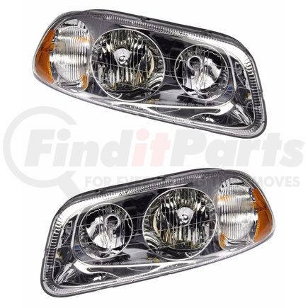 Torque Parts TR049-MHL-L Mack Vision 2007-2011 Headlight
SAE APPROVED Driver Side