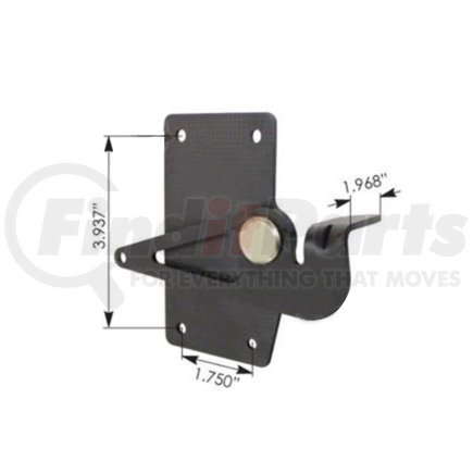 Automann HLK2374 Door Lock Striker Bolt International 1.625 in.