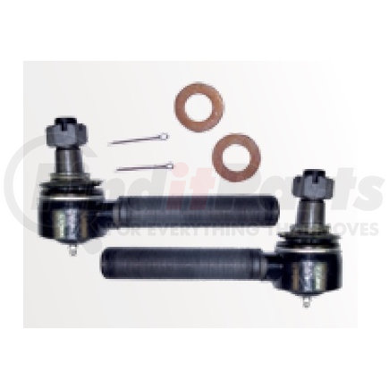 Hendrickson 60961-736 Tie Rod End - Front Left, Straight End, 1-1/8 in. Threads